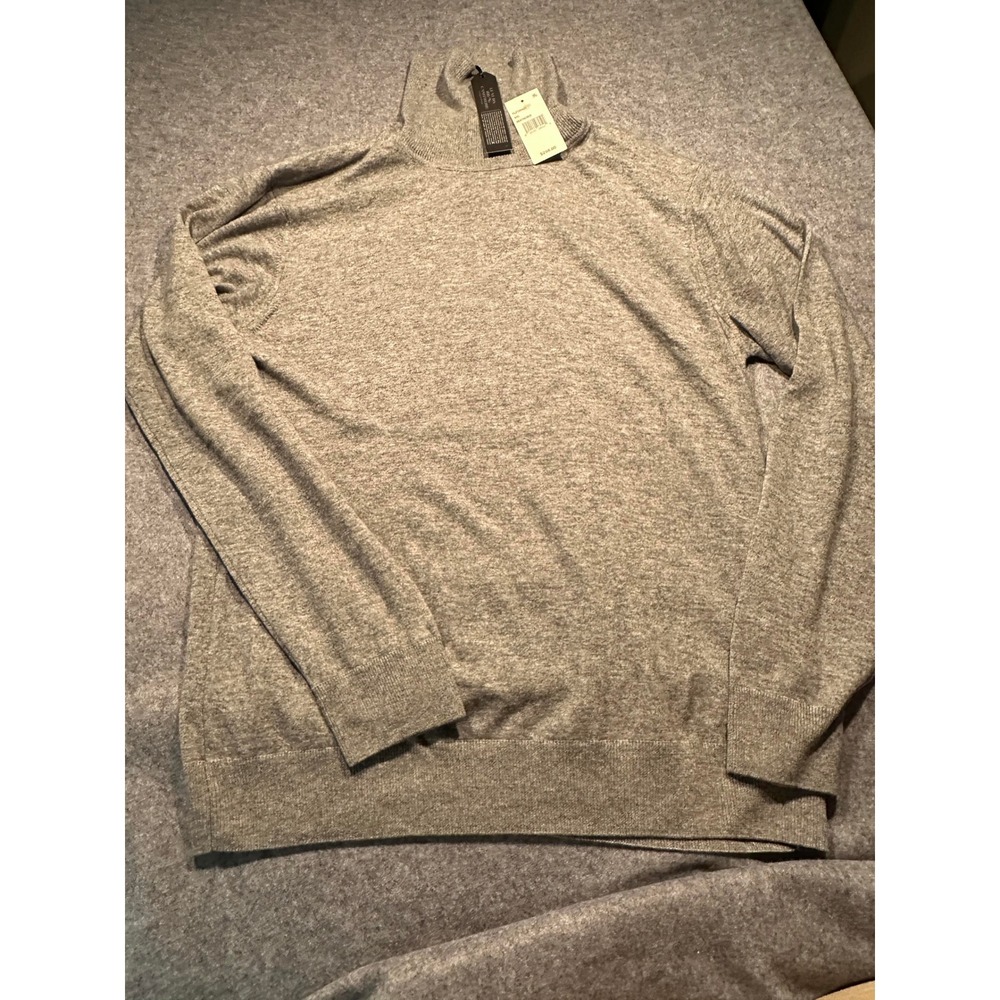 Polo Ralph Lauren Mens Washable Cashmere Crewneck Sweater Grey XL 710732990014